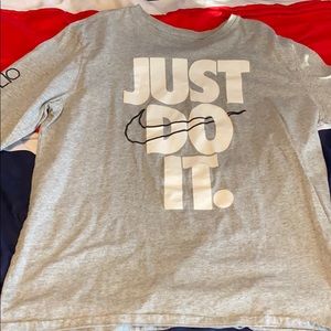 Nike long sleeve cotton tee